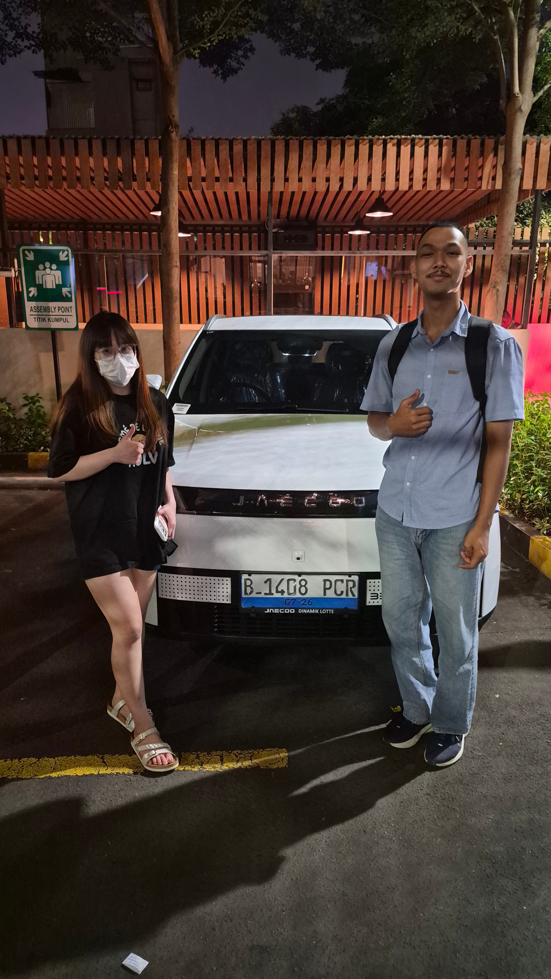 Serah terima unit JAECOO kepada Kak Vivian di Gading Serpong, Tangerang